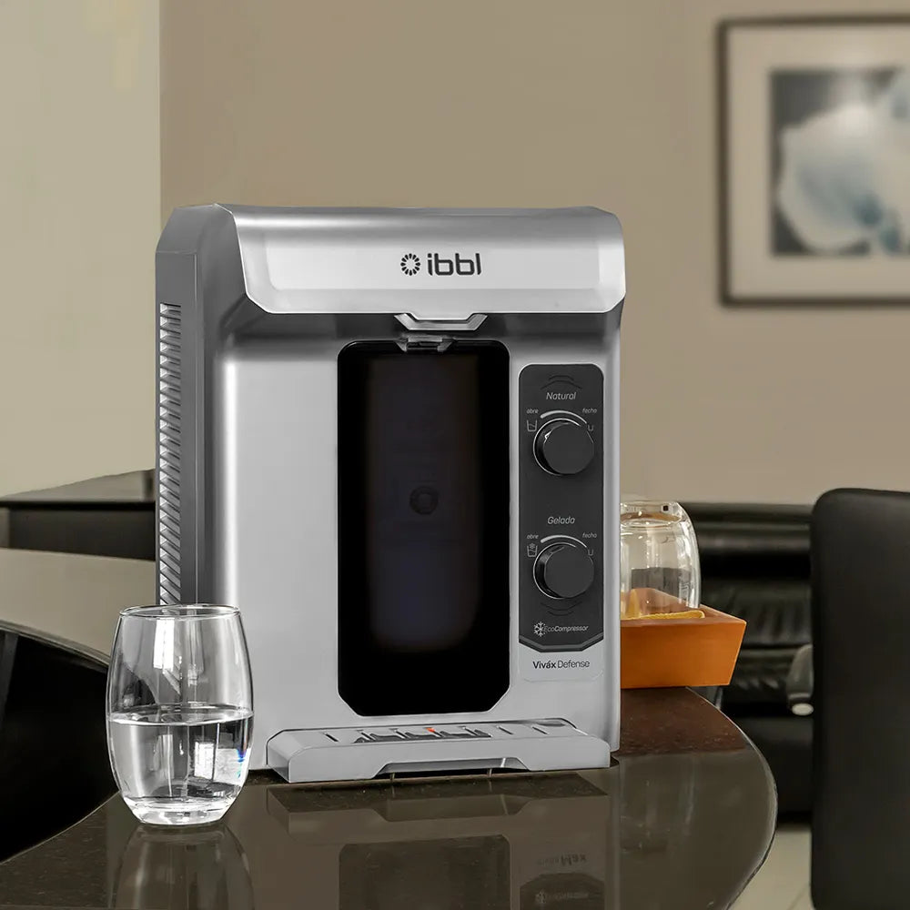 Purificador de Água Viváx Defense com Compressor Prata
