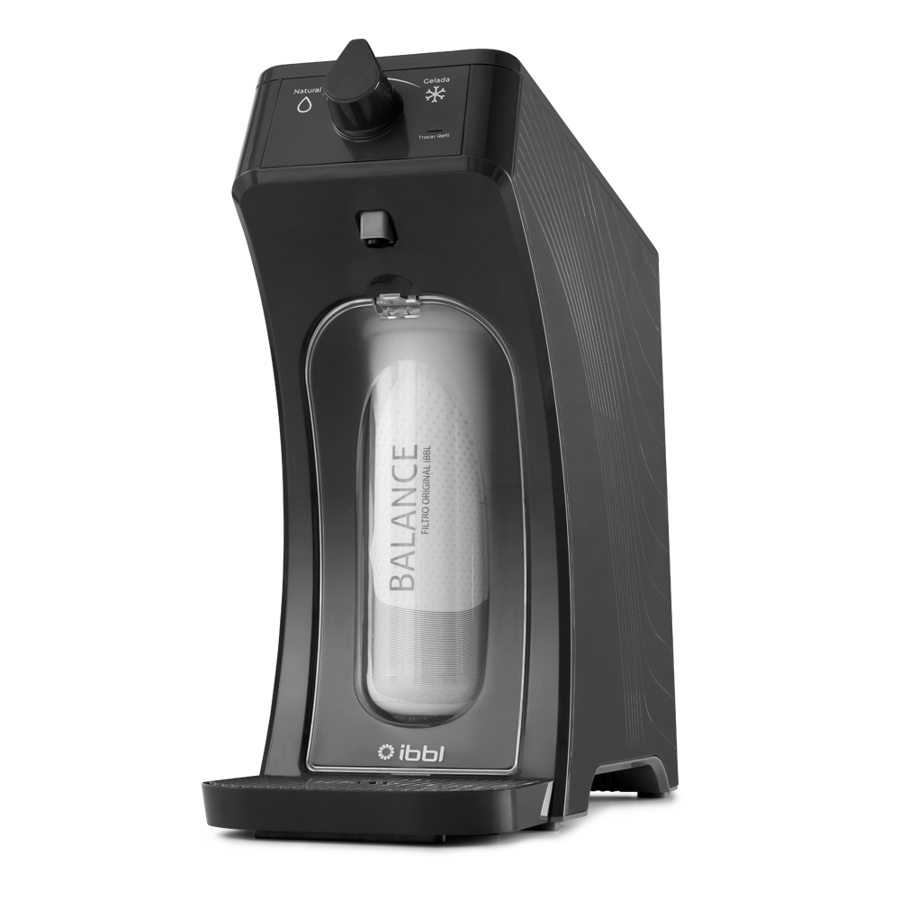 Purificador de Água E-Due Equilibrium Eletrônico Grafite Bivolt